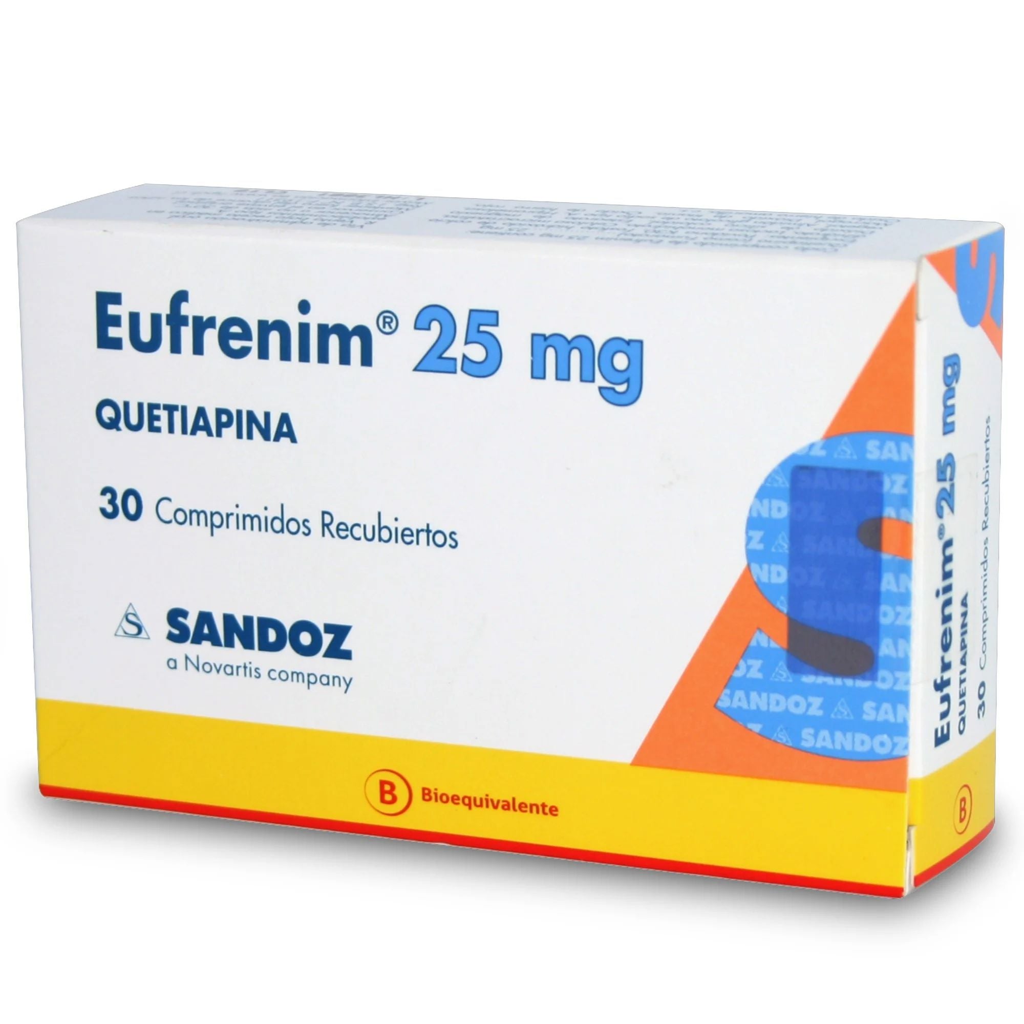 Eufrenin 25 mg x 30 Comprimidos Recubiertos sandoz